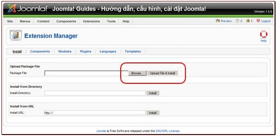 Hướng dẫn thiết kế website bằng Joomla, thiết kế website bằng Joomla 25