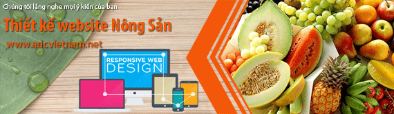 Giải pháp thiết kế website bán hàng nông sản để mở rộng thị trường