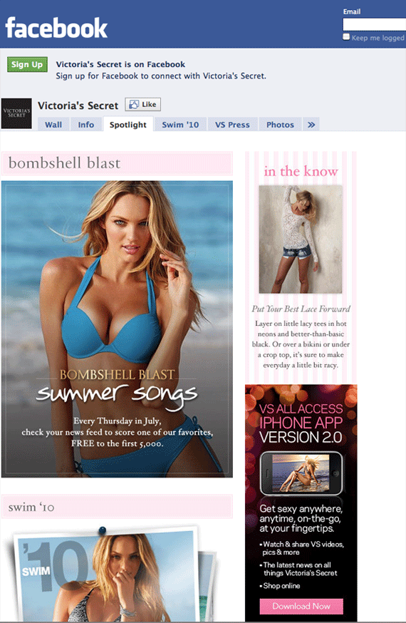 Victoria’s Secret, thiết kế website sáng tạo Victoria’s Secret, thiết kế website sáng tạo