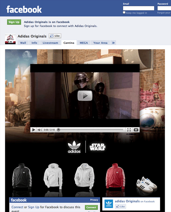 thiết kế web của Adidas, thiết kế website sáng tạo thiết kế web của Adidas, thiết kế website sáng tạo