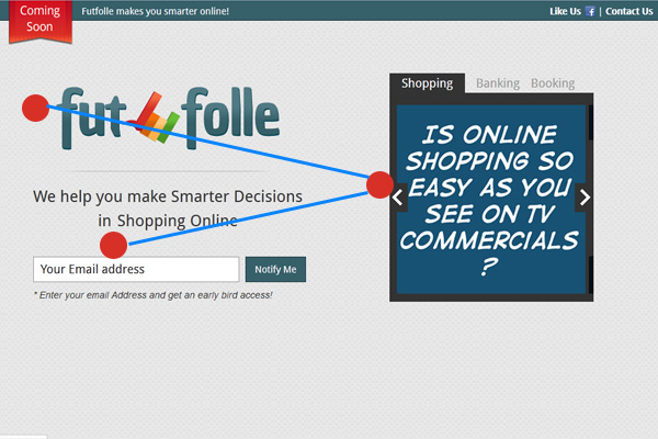 ví dụ thiết kế website theo nguyên tắc Zig-Zag