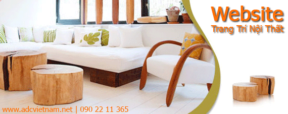 Thiết kế website trang trí nội thất Chuyên nghiệp và Chuẩn SEO