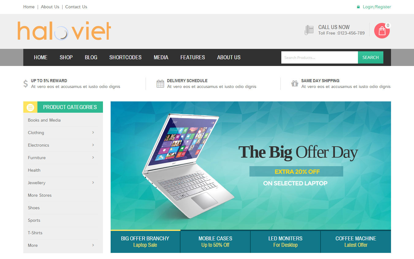 Thiết kế website bán thiết bị máy tính Thiết kế website bán thiết bị máy tính