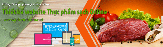 Thiết Kế Website Kinh Doanh Thực Phẩm Sạch online
