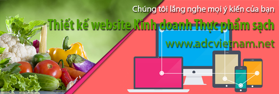 điểm khác biệt của thiết kế website thực phẩm sạch so với gói website khác