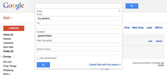 Sử dụng bộ lọc để sắp xếp các tin nhắn quan trọng