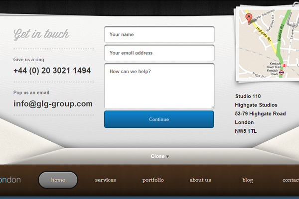 trang liên hệ của glg group