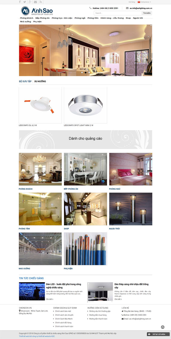 Thiết kế website CHONDEN.VN tại ADC Việt Nam Thiết kế website CHONDEN.VN tại ADC Việt Nam