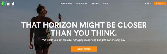 Website Mint - Công cụ giúp bạn quản lý tài chính | Mint.com