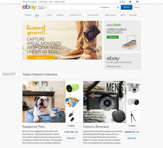 Webstie đấu giá trực tuyến ebay Webstie đấu giá trực tuyến ebay