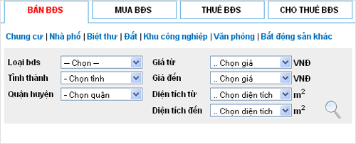 Thiết kế website bất động sản, thiết kế website sàn giao dịch
